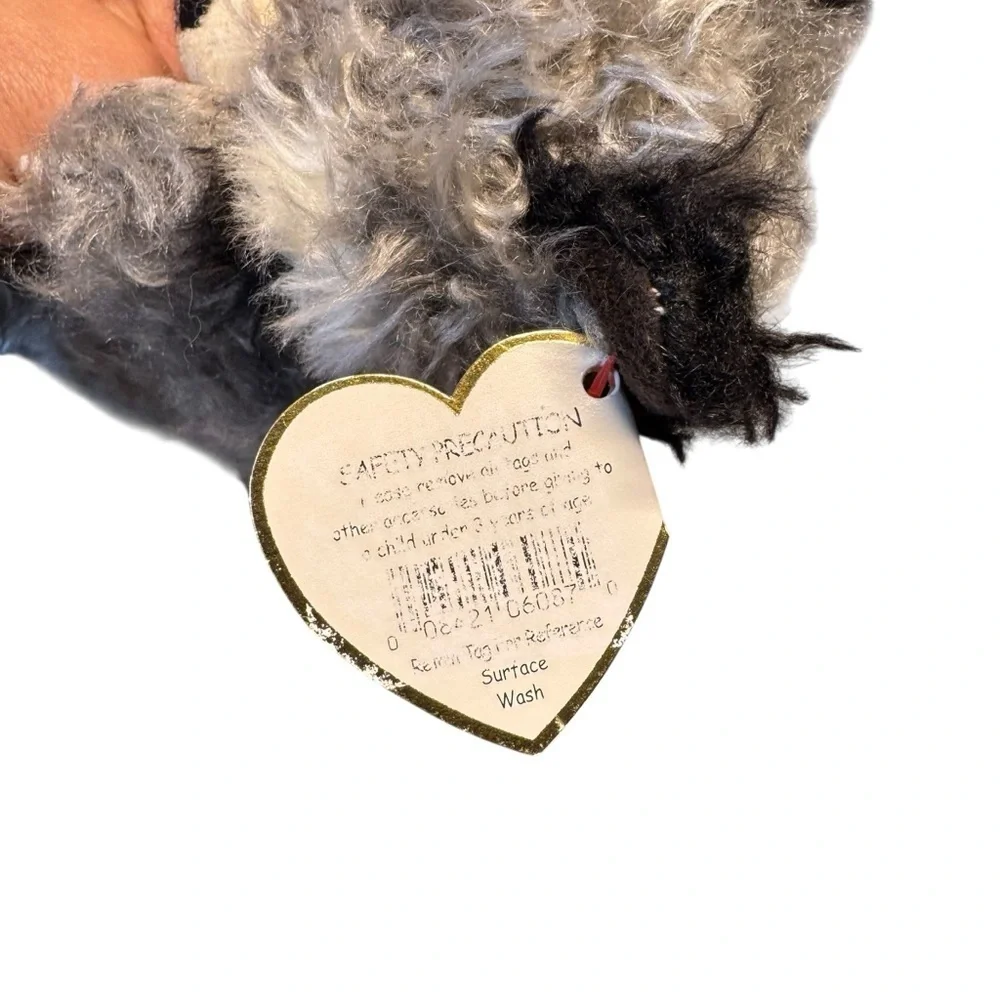 Vintage 1993 Radcliffe The Raccoon Thief of Hearts TY Beanie Babies